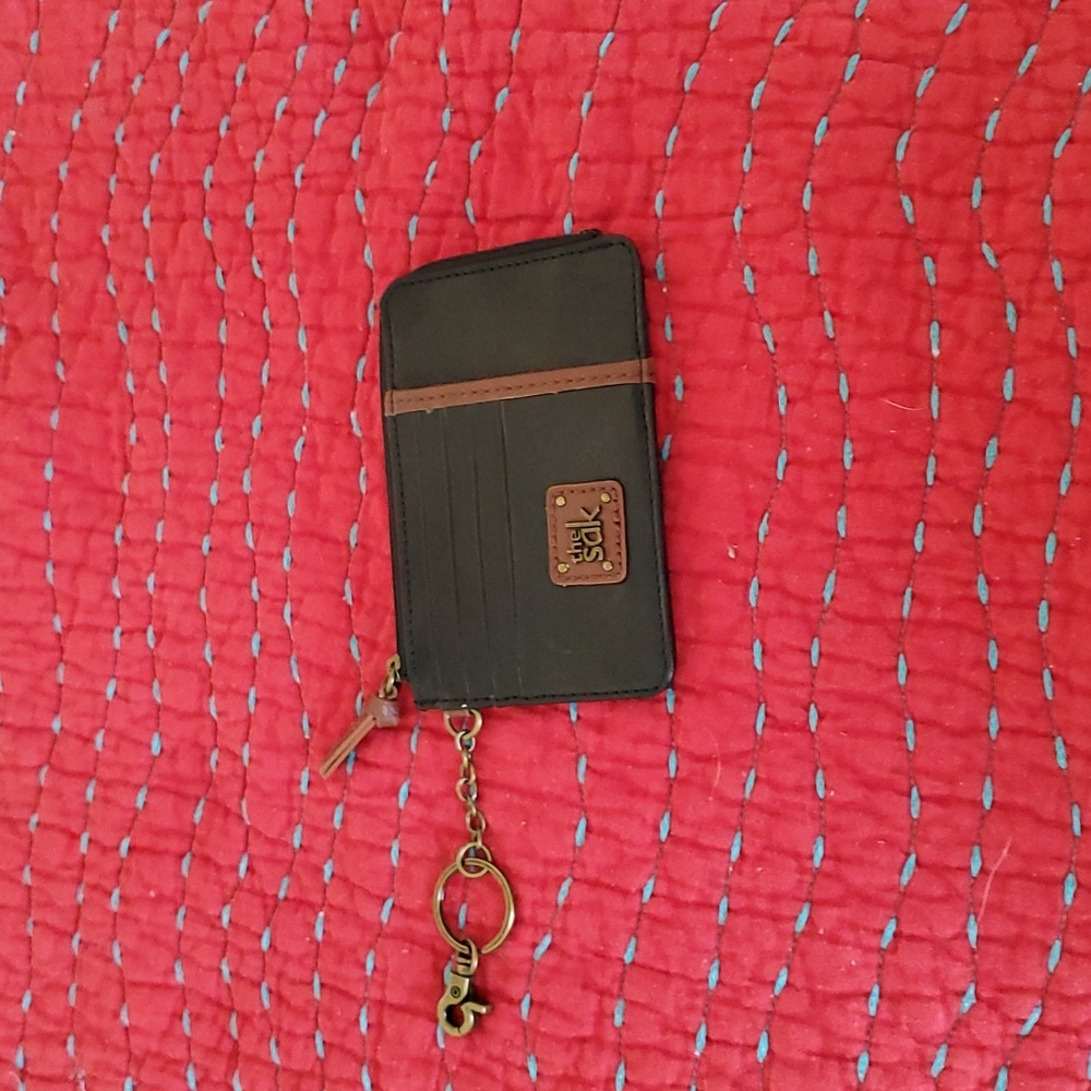 The Sak Leather Credit Card Wallet